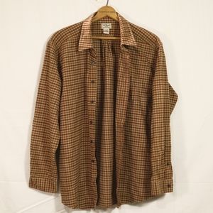 L.L. Bean Men's Heavyweight Flannel Shirt